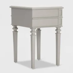 Irving Side Table With 2 Drawers Gray - Finch 14 Irving Side Table With 2 Drawers Gray - Finch -Baxton Studio Shop GUEST 75922b01 4a10 41e6 81a5 e1c59e9ac707