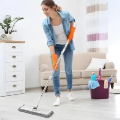 True & Tidy Sweep-180 Heavy Duty Wet And Dry Sweeper Mop -Baxton Studio Shop GUEST 770a04e5 b6bf 4383 9ad7 de1520867e52