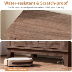 Set Of 2 Rustic Storage Cabinet Adjustable 3-Tier, Farmhouse Entryway Organizer With Slatted Doors, Kitchen Storage Cabinet With Large Drawer 13 Set Of 2 Rustic Storage Cabinet Adjustable 3-Tier, Farmhouse Entryway Organizer With Slatted Doors, Kitchen Storage Cabinet With Large Drawer -Baxton Studio Shop GUEST 7727255e ce62 4ba3 b6ef 907c2e3ac445