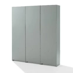 3pc Harper Entryway Set With 3 Pantry Closets Gray - Crosley -Baxton Studio Shop GUEST 7776f41f 4403 4777 ae61 17003edf2fd4