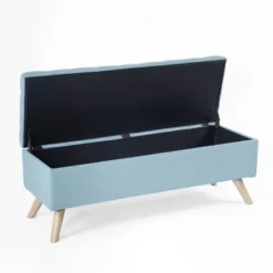Modern Tufted Storage Bench - HomePop -Baxton Studio Shop GUEST 77abe79d 4e2d 46d7 a626 29e4c4657346
