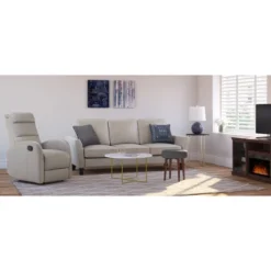 Harton C Shape Side Table - Serta