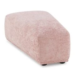 HOMES: Inside + Out 5pc Povoa 159" Modular Curved Sectional Sofa Modern Chenille With Extendable Backrest Pink -Baxton Studio Shop GUEST 77cb698a c3b9 4958 88a4 583f58a549d5