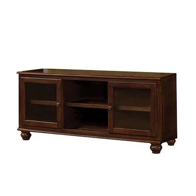 58" Dita TV Stand For TVs Up To 59" Walnut - Acme Furniture 2 58" Dita TV Stand For TVs Up To 59" Walnut - Acme Furniture - Image 2