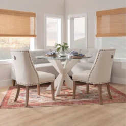 Axbridge Dining Table - Powell 27 Axbridge Dining Table - Powell -Baxton Studio Shop GUEST 77f5dff6 67e3 496d 8b03 4c8721e82bbe