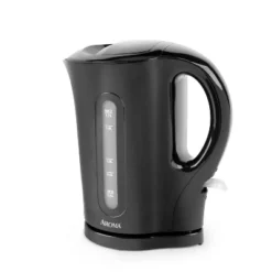 Aroma 1.7L Electric Kettle - Black: Dripless Spout, 1500W, Water Level Viewer -Baxton Studio Shop GUEST 78267061 4637 487e a226 f239588840ed