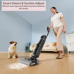 Dreame K20 Pro Wet And Dry Vacuum Black: Self-Cleaning Brushroll, HEPA Filter, Rechargeable, 30 Min Run Time, Bagless -Baxton Studio Shop GUEST 782fc4bf f8ed 4656 9198 b2a24205a41e