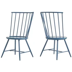 Set Of 2 Irelyn High Back Windsor Classic Dining Chairs - Inspire Q 8 Set Of 2 Irelyn High Back Windsor Classic Dining Chairs - Inspire Q -Baxton Studio Shop GUEST 78570811 d935 4702 a2e6 6ccfe91eeb70