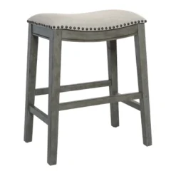 24" Saddle Counter Height Barstool - OSP Home Furnishings 8 24" Saddle Counter Height Barstool - OSP Home Furnishings -Baxton Studio Shop GUEST 78624dc9 0123 4c0f afb6 b375b3e28881