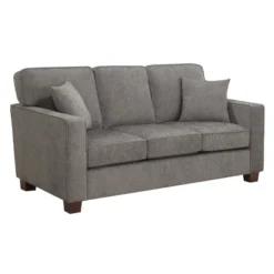 Russell 3 Seater Sofa - OSP Home Furnishings -Baxton Studio Shop GUEST 787e4c41 7a67 4f5c 9338 1ff319ae77b5