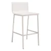 29.5" Elegant Slim Barstool White - ZM Home