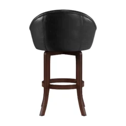 30" Dartford Swivel Barstool Brown/Black - Hillsdale Furniture -Baxton Studio Shop GUEST 791c67ca ef1c 4cfd aab3 232dce3119b0
