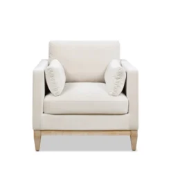 Knox 36" Modern Farmhouse Arm Chair -Baxton Studio Shop GUEST 79e248c3 d7ab 47b7 8c8f 3eba410c66d7