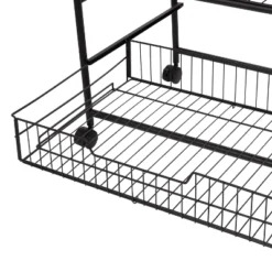 Honey-Can-Do 3 Tier Kitchen Cart With Pull-Out Baskets -Baxton Studio Shop GUEST 7b1e4cb3 4f38 468a 99c0 cf92aa30a978