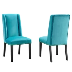 Set Of 2 Baron Performance Velvet Dining Chairs - Modway -Baxton Studio Shop GUEST 7b89f855 0e91 4306 a13c f5864dca6ea4