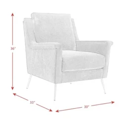 Lincoln Accent Chair - Picket House Furnishings -Baxton Studio Shop GUEST 7be1f4c5 bdaa 483a 88f2 caf867ae0550
