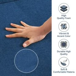 Dyonery 75.8" Convertible Futon Sofa Bed,3 Seater Linen Futon Couch,Adjustable Backrests,Folding Loveseat Sofa For Living Room,Office,Apartment 12 Dyonery 75.8" Convertible Futon Sofa Bed,3 Seater Linen Futon Couch,Adjustable Backrests,Folding Loveseat Sofa For Living Room,Office,Apartment -Baxton Studio Shop GUEST 7bed47c3 33a1 45ea b2b9 debe8fba60a9