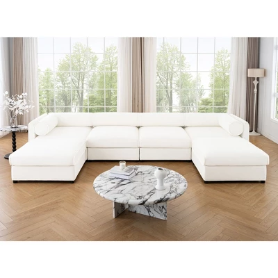 Modular Sectional Sofa With Storage, Extra Large U Shaped Sectional Couch For Living Room, Convertible Modular Sofa Couch With Storage Ottoman 13 Modular Sectional Sofa With Storage, Extra Large U Shaped Sectional Couch For Living Room, Convertible Modular Sofa Couch With Storage Ottoman - Image 13