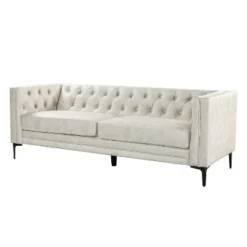 Wales 84" Contemporary Sofa With Tufted Back | ARTFUL LIVING DESIGN 19 Wales 84" Contemporary Sofa With Tufted Back | ARTFUL LIVING DESIGN -Baxton Studio Shop GUEST 7e264ffe 225e 47a6 919e 28f9ba52d1d6