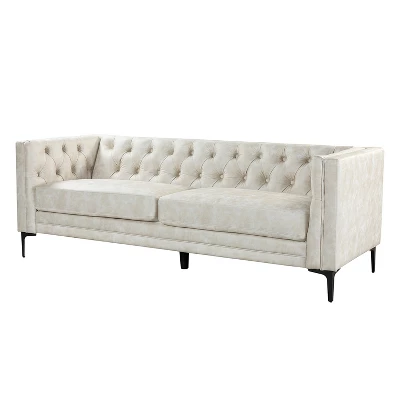 Wales 84" Contemporary Sofa With Tufted Back | ARTFUL LIVING DESIGN 10 Wales 84" Contemporary Sofa With Tufted Back | ARTFUL LIVING DESIGN - Image 10