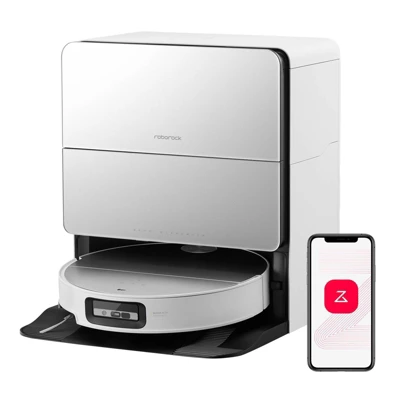 Roborock Saros 10 Robot Vacuum Mop, 3.14" Ultra-Thin Design, Auto Mop Detachment, 0% Hair Tangling, 22,000 Pa Suction Multi-Function Dock 14 Roborock Saros 10 Robot Vacuum Mop, 3.14" Ultra-Thin Design, Auto Mop Detachment, 0% Hair Tangling, 22,000 Pa Suction Multi-Function Dock - Image 14