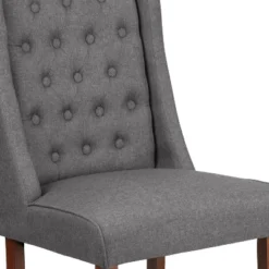 Flash Furniture HERCULES Preston Series Tufted Parsons Chair With Side Panel Detail -Baxton Studio Shop GUEST 7e94381b a9e1 41c9 8c84 5fc2a22f2eb5
