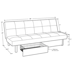 DHP Sola Storage Futon -Baxton Studio Shop GUEST 7ea4120a 878a 431c bf20 d510981064f4