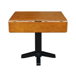 36" Sanders Square Dual Drop Leaf Dining Table - International Concepts -Baxton Studio Shop GUEST 7ea770a9 dea2 45c3 a4a8 610d0c2f0cd6