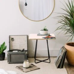 Maritza Lisa Always Looking Up Side Table - Deny Designs -Baxton Studio Shop GUEST 7f08cbca 67b2 4cbc 8683 1fe1c8015ff8