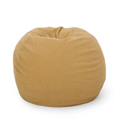 5' Newalla Modern Shearling Bean Bag - Christopher Knight Home 8 5' Newalla Modern Shearling Bean Bag - Christopher Knight Home - Image 8