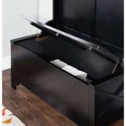 Anna Hall Tree Black - Linon -Baxton Studio Shop GUEST 7f71b0b7 3bf0 43d0 bd16 9aa60575dedc