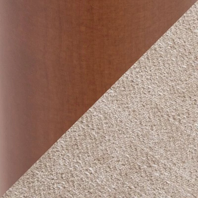 LumiSource Set Of 2 Rina Fabric Chair Walnut Wood 8 LumiSource Set Of 2 Rina Fabric Chair Walnut Wood - Image 8