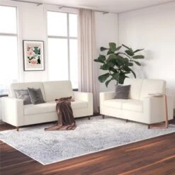 Lora Loveseat - Room & Joy -Baxton Studio Shop GUEST 8014b799 3591 4812 9df6 8e4b4e91f429