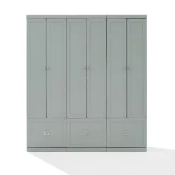 3pc Harper Entryway Set With 3 Pantry Closets Gray - Crosley -Baxton Studio Shop GUEST 802c97f2 e189 4428 aa16 5ae4322bd894
