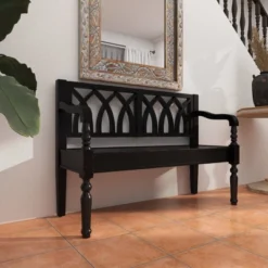 Farmhouse Wood Sitting Bench - Olivia & May 39 Farmhouse Wood Sitting Bench - Olivia & May -Baxton Studio Shop GUEST 8036f6cc 8960 436e a940 35c1e08268e4