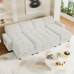 Vipbear Convertible Broaching Machine Has A Backrest With 5 Adjustable Settings, Comes With Usb Charging, And Has Side Pockets