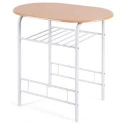 Costway 3 Piece Dining Set Table 2 Chairs Home Kitchen Breakfast Furniture -Baxton Studio Shop GUEST 80961ee6 27d6 4c08 93d5 4785b13aef93