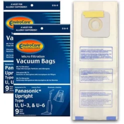 Panasonic Types 3, U-6-Micro Filtration Vacuum Bags 18 Pack -Baxton Studio Shop GUEST 815326c9 36fe 49e4 b7c3 4bf180c4e288