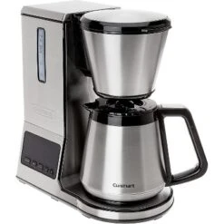 Refurbished: Cuisinart CPO-850FR PurePrecision 8 Cup Pour-Over Coffee Brewer With Thermal Carafe, Silver – Manufacturer Refurbished