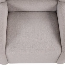 360 Degree Swivel Barrel Chair With Footstool, Accent Chair With Ottoman-ModernLuxe -Baxton Studio Shop GUEST 821dcb43 2f28 4a63 8035 16dd94953cca