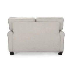 Bernietta Mid-Century Modern Minimal Loveseat Beige - Christopher Knight Home -Baxton Studio Shop GUEST 823f7e22 ebfb 4360 86d0 40604def1276
