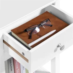 Yaheetech Wooden Bedside End Table For Living Room, Bedroom -Baxton Studio Shop GUEST 832667e6 ca8f 4bfa 9ce2 ec24c264ff4a