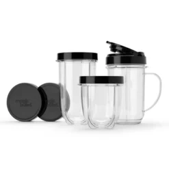 Magic Bullet Personal Blender Set: Bullet Mixer For Smoothies, 250W, Stainless Steel Blades, Dishwasher-Safe Parts -Baxton Studio Shop GUEST 833145e6 2ae5 4d1f 93d3 01424a9c9593