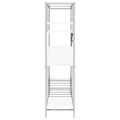 Coaster Figueroa Modern 5 Shelf Wood Wine Cabinet With Drawer White High Gloss/Chrome 24 Coaster Figueroa Modern 5 Shelf Wood Wine Cabinet With Drawer White High Gloss/Chrome -Baxton Studio Shop GUEST 83abbe98 f20b 4c97 908d f5f7a56d191c
