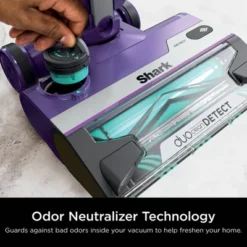 Shark PowerDetect Ultra-Light Corded Stick Vacuum With DuoClean Detect Technology And Self-Cleaning Brushroll Purple HZ4002 -Baxton Studio Shop GUEST 83bd1572 0a55 461c a703 721c4ca1f6fc