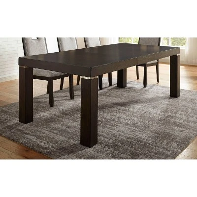 88" Terraview Extendable Dining Table Dark Walnut - HOMES: Inside + Out 1 88" Terraview Extendable Dining Table Dark Walnut - HOMES: Inside + Out
