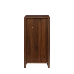Gulches Brown Walnut Modular Wine Bar Cabinet With Hutch Buffet Cabinet For Dining Room, Single Drawer And Versatile Storage -Baxton Studio Shop GUEST 8414df6d 923b 4d98 84d2 f985e5604082