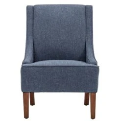 Swoop Arm Accent Chair - WOVENBYRD -Baxton Studio Shop GUEST 84474d87 9cd5 436d 9af3 f650bd1ad86d