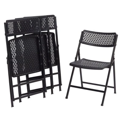 Set Of 4 AirFlex Series Premium Polypropylene Folding Chair - Hampden Furnishings 1 Set Of 4 AirFlex Series Premium Polypropylene Folding Chair - Hampden Furnishings