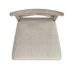 Set Of 2 26" Bayview NonSwivel Counter Height Barstool White/Silver - Hillsdale Furniture -Baxton Studio Shop GUEST 852689d7 e6c0 454e 8e27 900d8abdf9dc